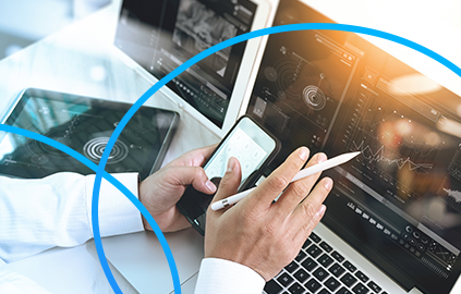 Gráfico de conexiones y sistemas interconectados